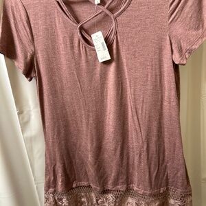 Maurice's Criss Cross Vneck Top